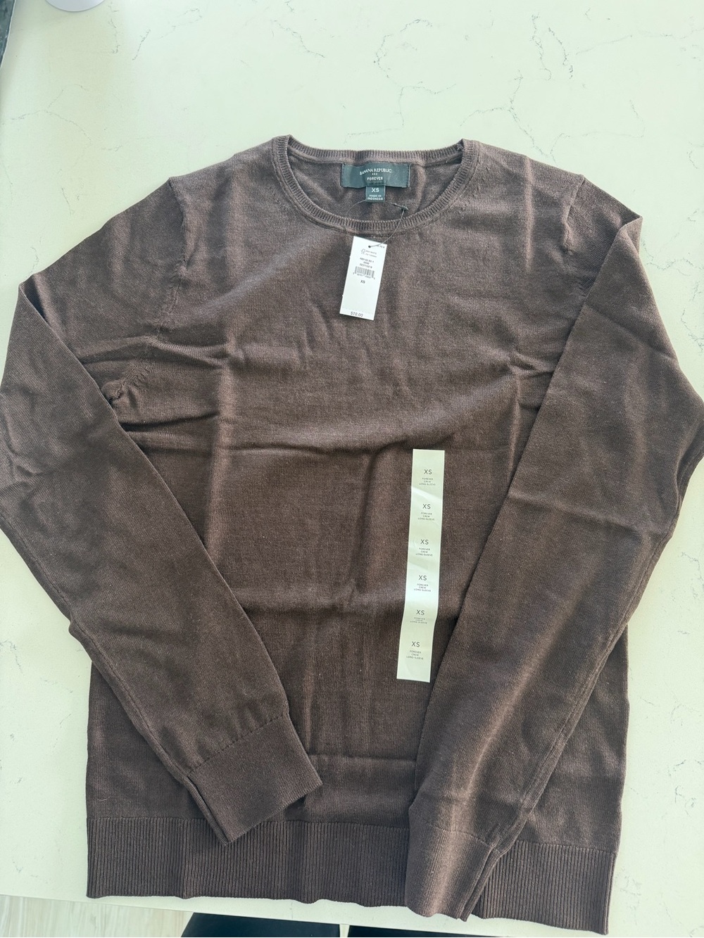 BANANA REPUBLIC FOREVER CREW-NECK SWEATER